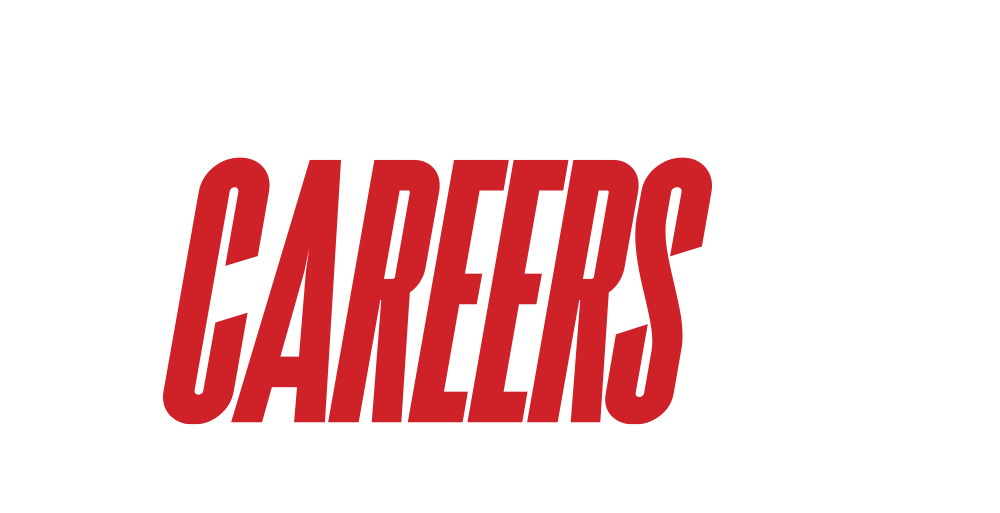 Careers page title in bold red text