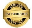 Farris Group ISO 9001:2015 Certification badge small